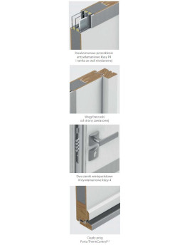 Eco Polar model C.3 panel szklany obustronny